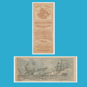 Abraham Lincoln & Andrew Johnson, Electoral Ticket, San Francisco