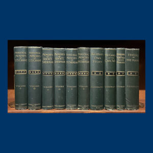 Civil War Memoirs, "Shoulder Straps Set," 10 vols